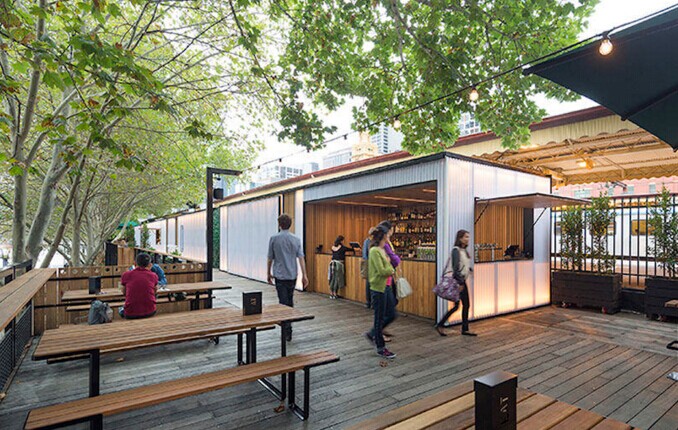 為兜售休閑理念，墨爾本一家餐廳將資源再利用做到極致