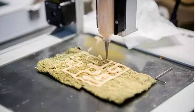 逆天了！這家餐廳的菜和家具居然都是打印出來的!