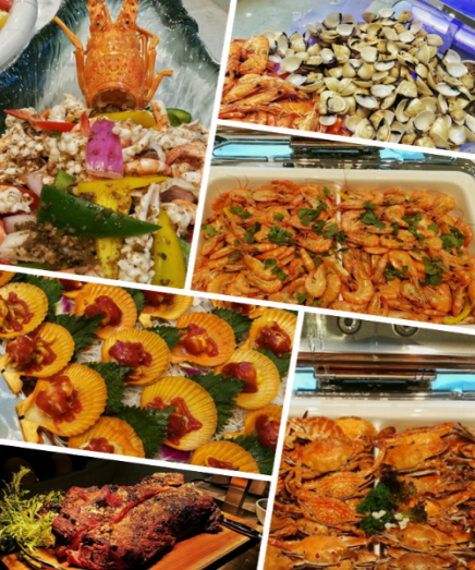 喜迎國慶，巽寮灣“小螺號”海鮮自助狂歡七天樂！