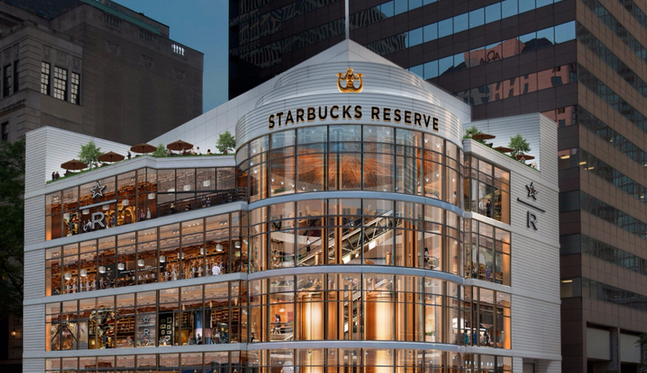 光中國(guó)同店銷(xiāo)售就增了 7%，星巴克重申全球開(kāi) 12000 家新店的小目標(biāo)|餐飲界