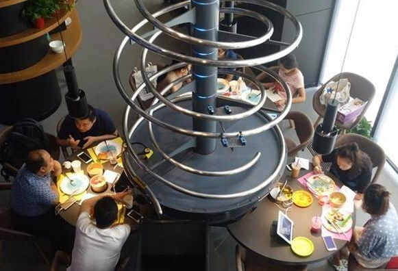 北京失重餐廳天天爆滿，但除了傳菜帶別無亮點(diǎn)