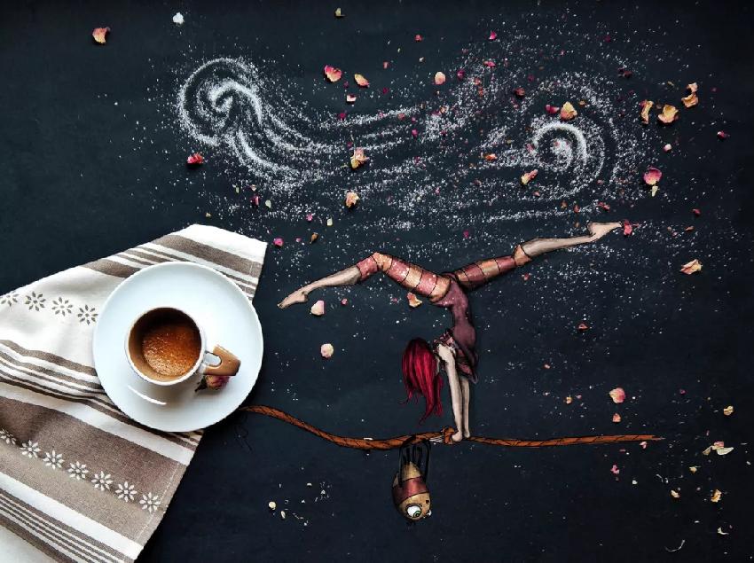 當早餐遇上插畫，竟然可以這么奇幻？被驚艷到了!