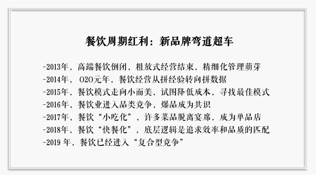 吳憨子：搶奪餐飲周期紅利，先裁掉白領(lǐng)